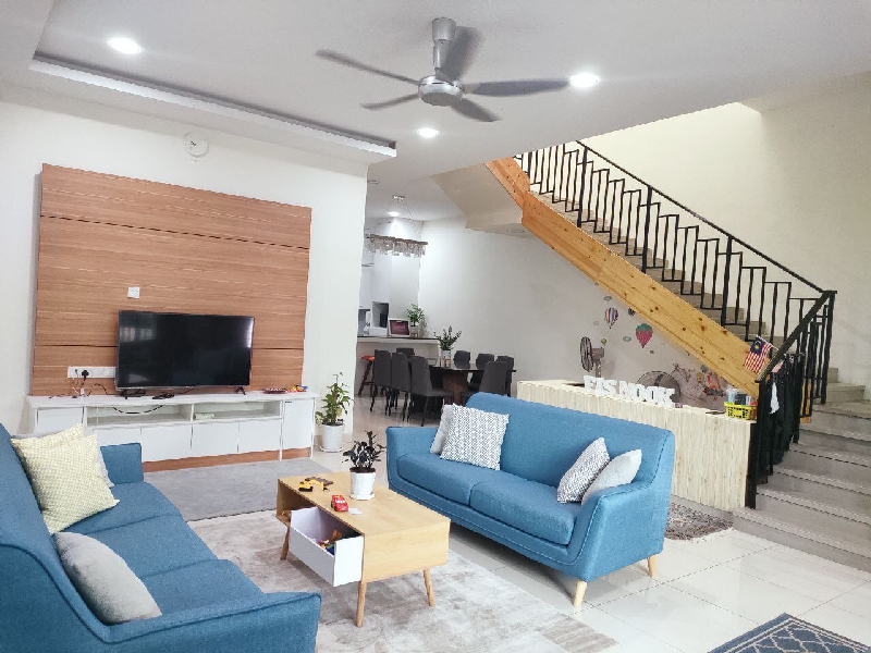 UNTUK DIJUAL DOUBLE STOREY IM 14,MAHKOTA TRIAGLE  - photo 2