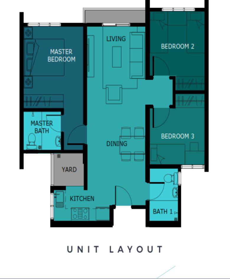 NEW Apartment, RUMAWIP Kuala Lumpur, 815sqft