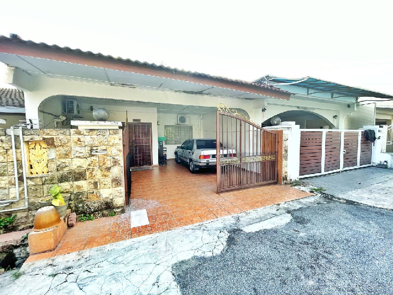 Taman Ehsan, Kepong, Single Storey Terrace House, Extend, Extra Land - photo 1