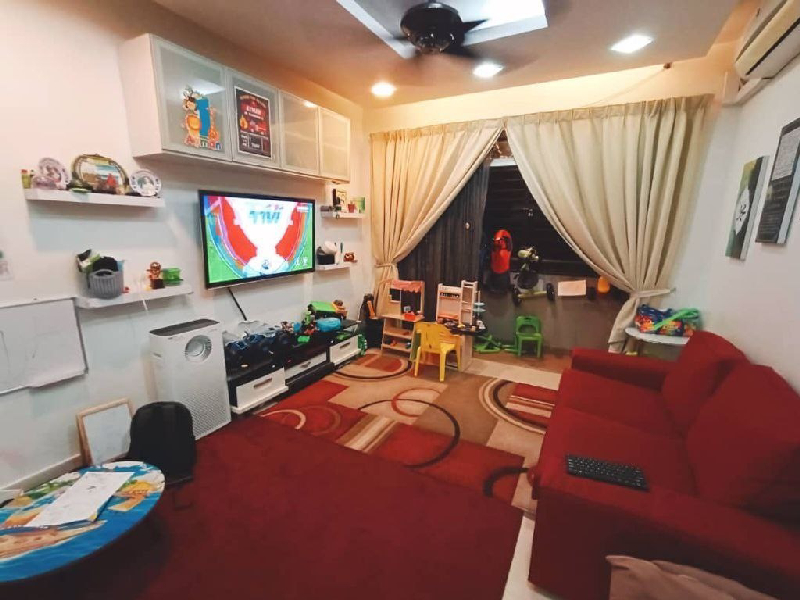 Menara Semarak, Taman Raintree, Batu Caves, Partial Furnish - photo 3
