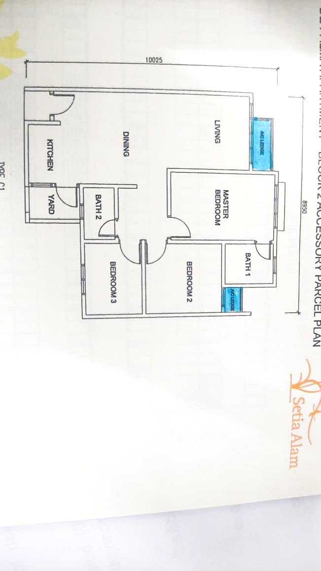 FULL LOAN De Palma Apartment Setia Alam low floor - photo 5