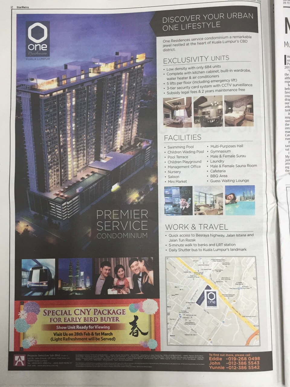 One Residences KL - photo 4