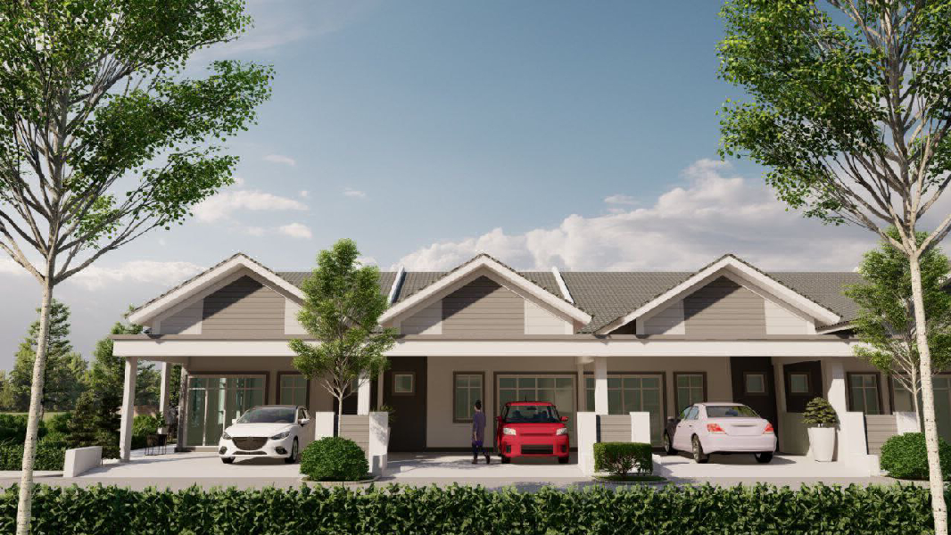 Rumah Teres Setingkat Di Taman Lestari Kuala kangsar - photo 1