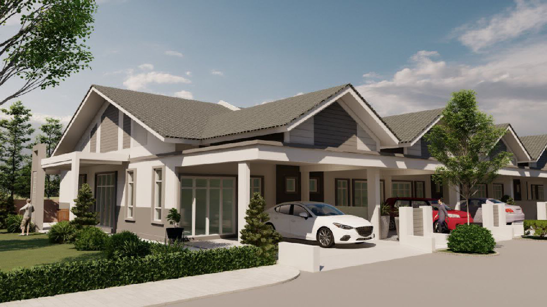 Rumah Teres Setingkat Di Taman Lestari Kuala kangsar - photo 3