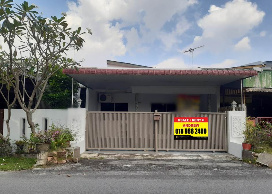 SINGLE STOREY HOUSE IPOH GARDEN FOR RENT
