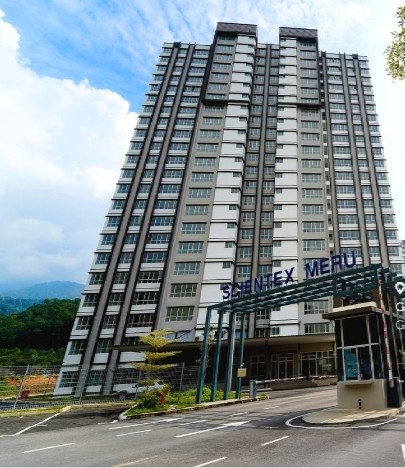 SCIENTAX CONDO MERU 3RD FLOOR  FOR RENT