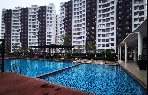 OASIS CONDO BLK B - LEVEL 6 FULLY FURNISH FOR SALE