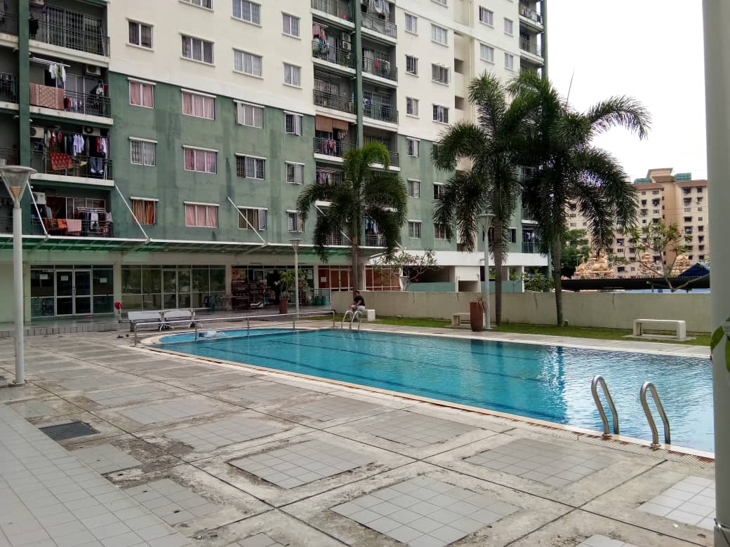 WALKING 5MIN KTM Apartment Angsana Taman Raintree