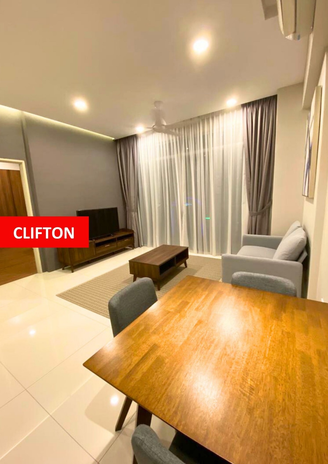 City Residence 678sqft Full Furnished 1 Carpark - photo 5