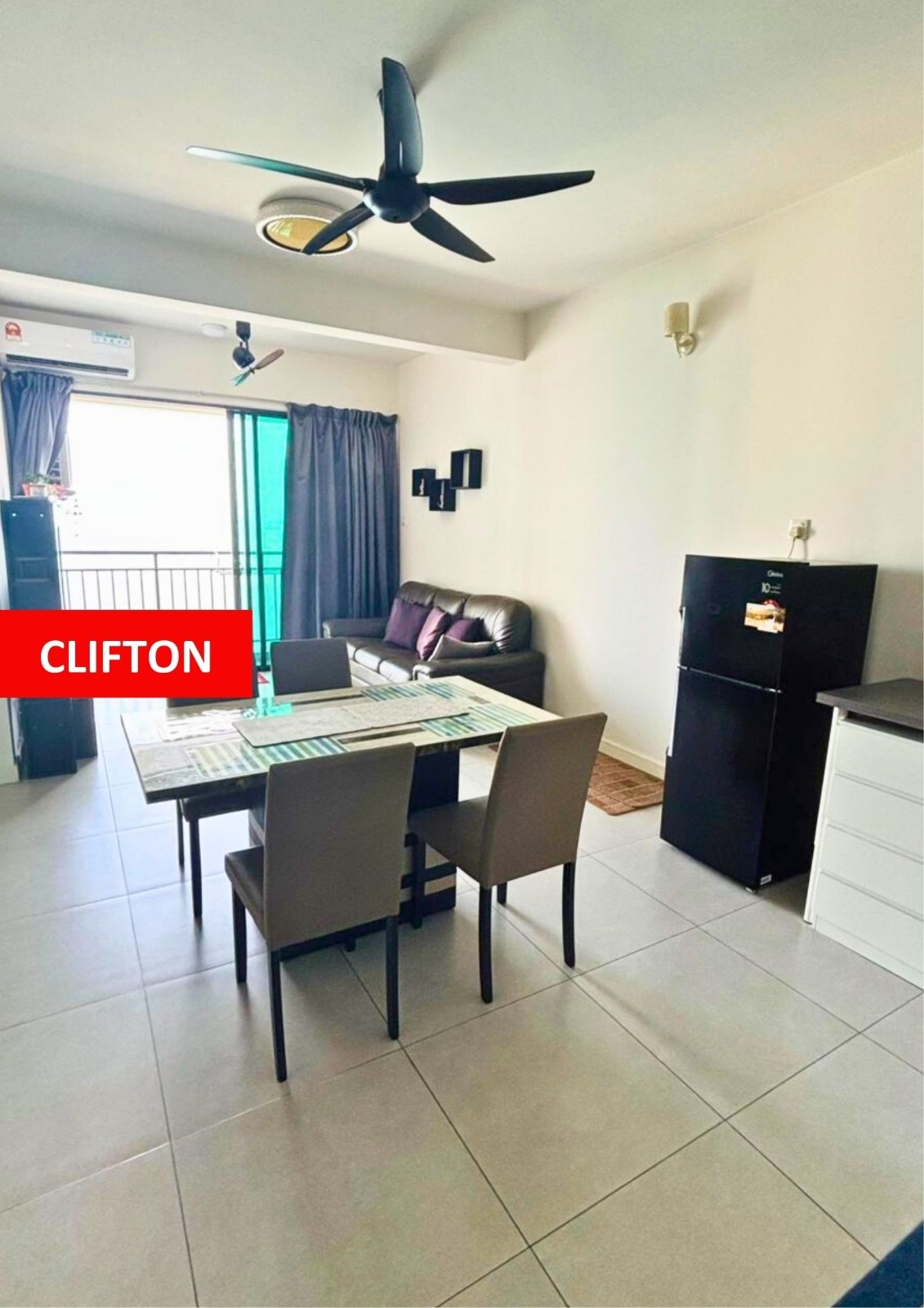 3 Residence 845sqft Full Furnished 2 Carpark