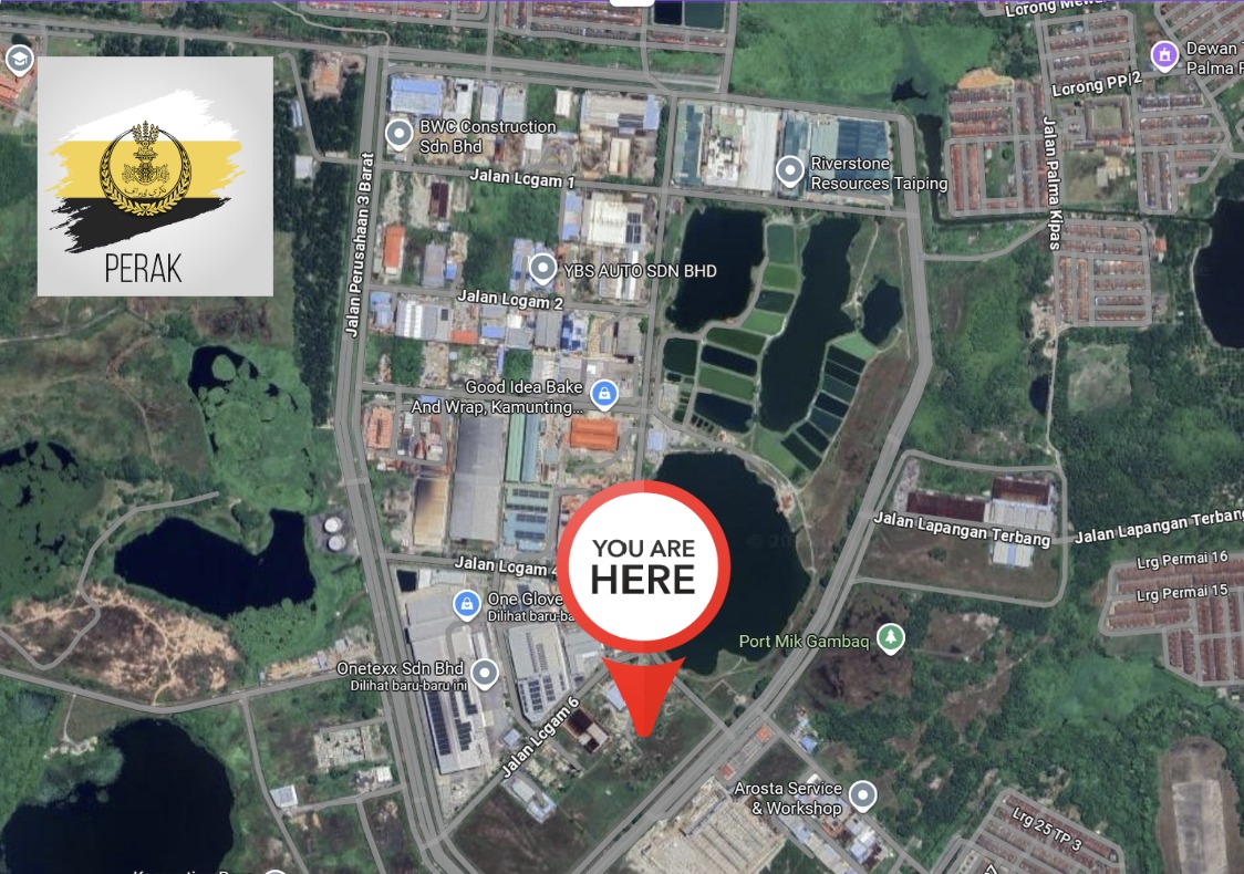 Prime Industrial Land For Sale Kamunting, Perak