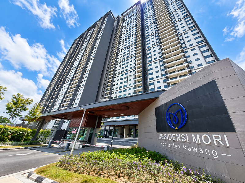 NEW CONDO Mori Residence Facing Swimming pool Anggun Emerald