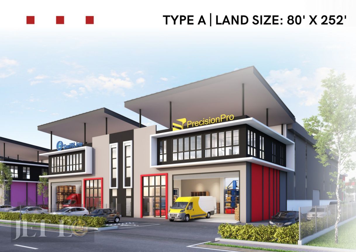 JENJAROM Freehold Project Semi D Factory Phase 3 - photo 9