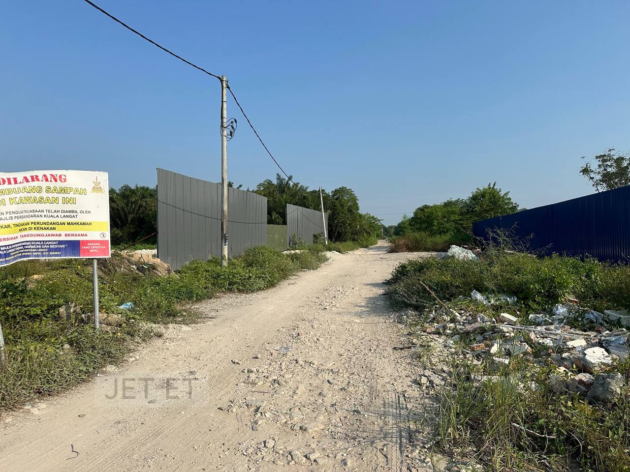 Sijankang Utama Telok Panglima Garang Empty Land - photo 3