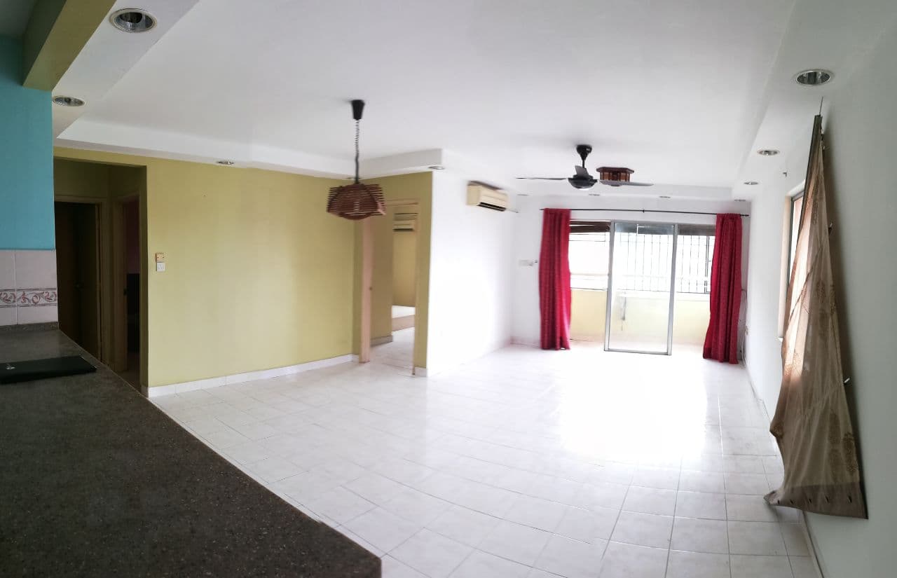 Corner Lot and Partly Furnished Flora Damansara