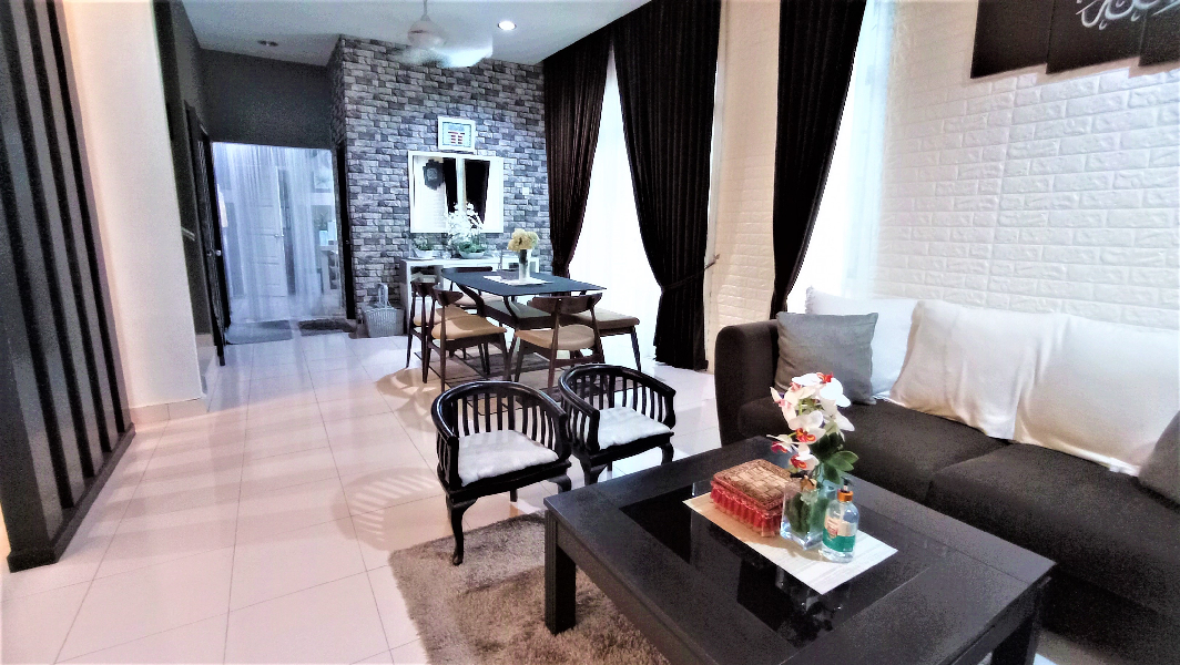 (Fully Furnished, End Lot) Semi D 2 Tingkat Taman Astana Permai Indera Mahkota 12 Kuantan For Sale - photo 8