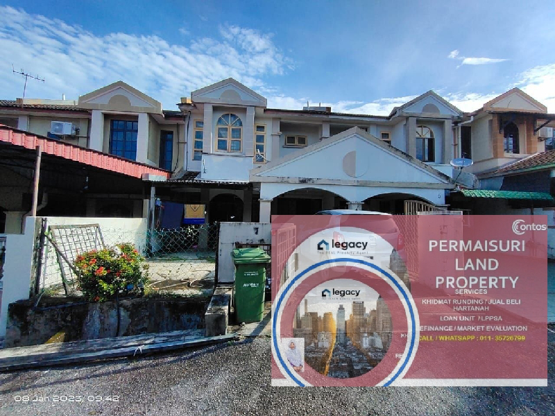 Untuk Dijual ( Renovated & Bawah Market Value) TERES 2 TINGKAT INDERA MAHKOTA 6, KUANTAN 