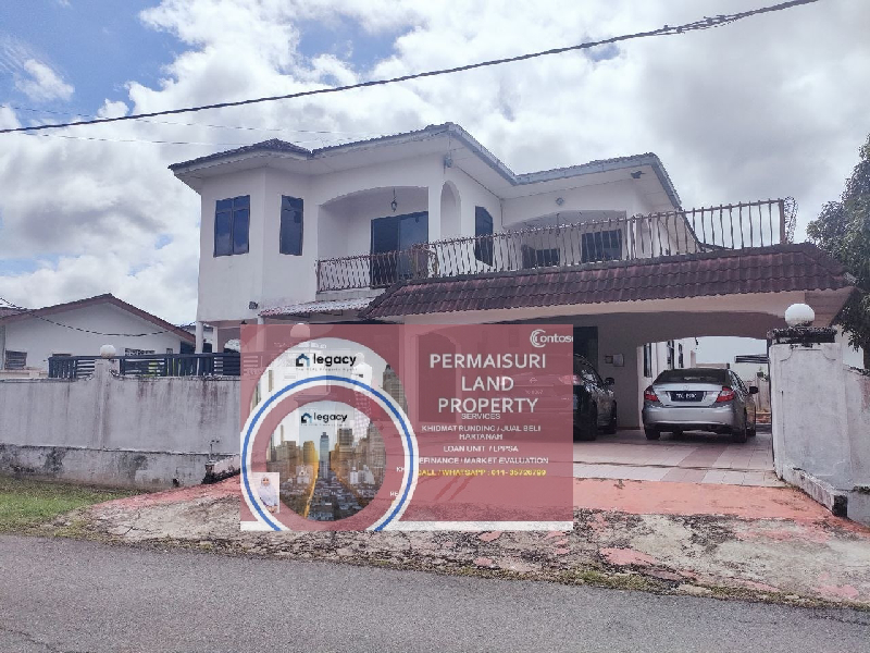 UNTUK DIJUAL Banglo Luas 2 Tingkat Sg Jan, JERANTUT, Temerloh