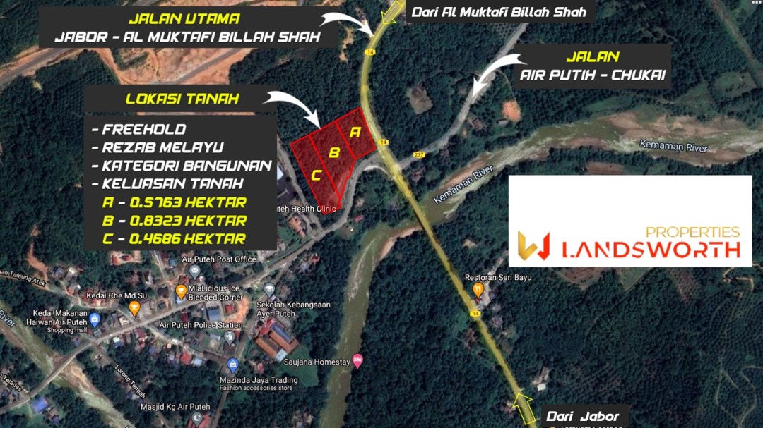 TANAH 4 EKAR UNTUK DIJUAL DI MUKIM TEBAK KEMAMAN - photo 2