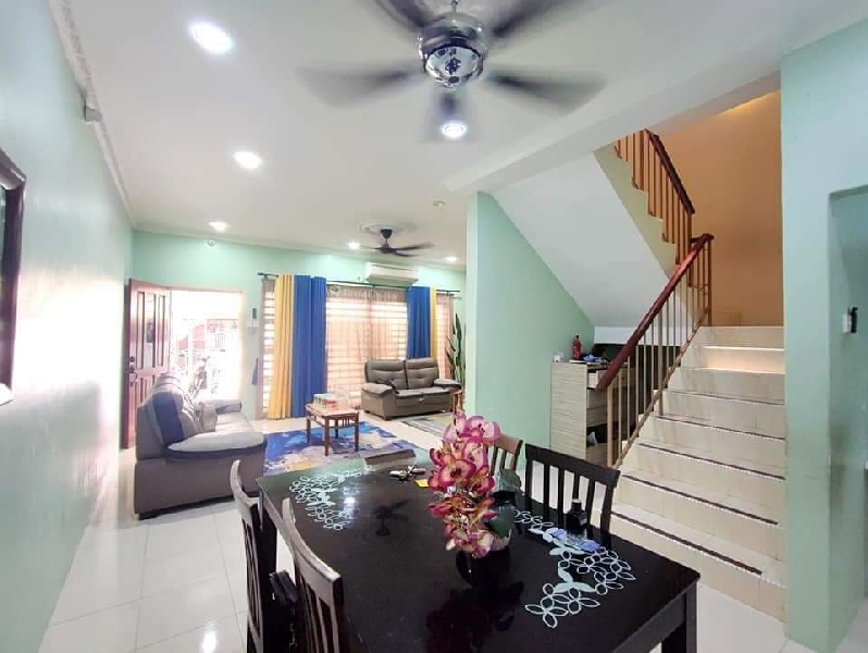 Rumah Teres 2 tingkat untuk Dijual Di Halaman Meru Impian, Bandar Meru Raya, Ipoh Perak - photo 4