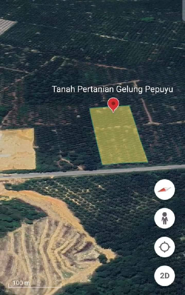 Tanah Pertanian Tepi Jalan Gelung Pepuyu  - photo 2