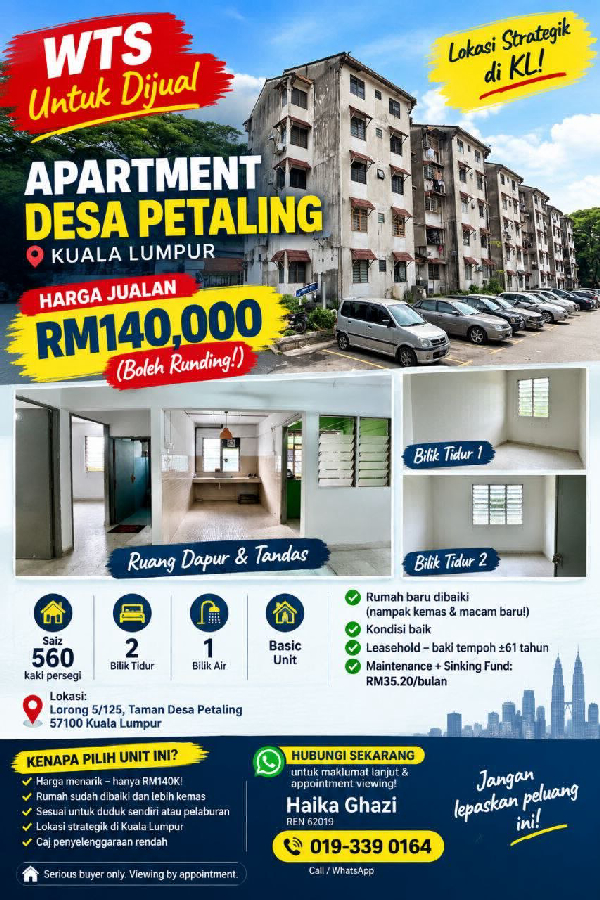 Rumah Murah Desa Petaling