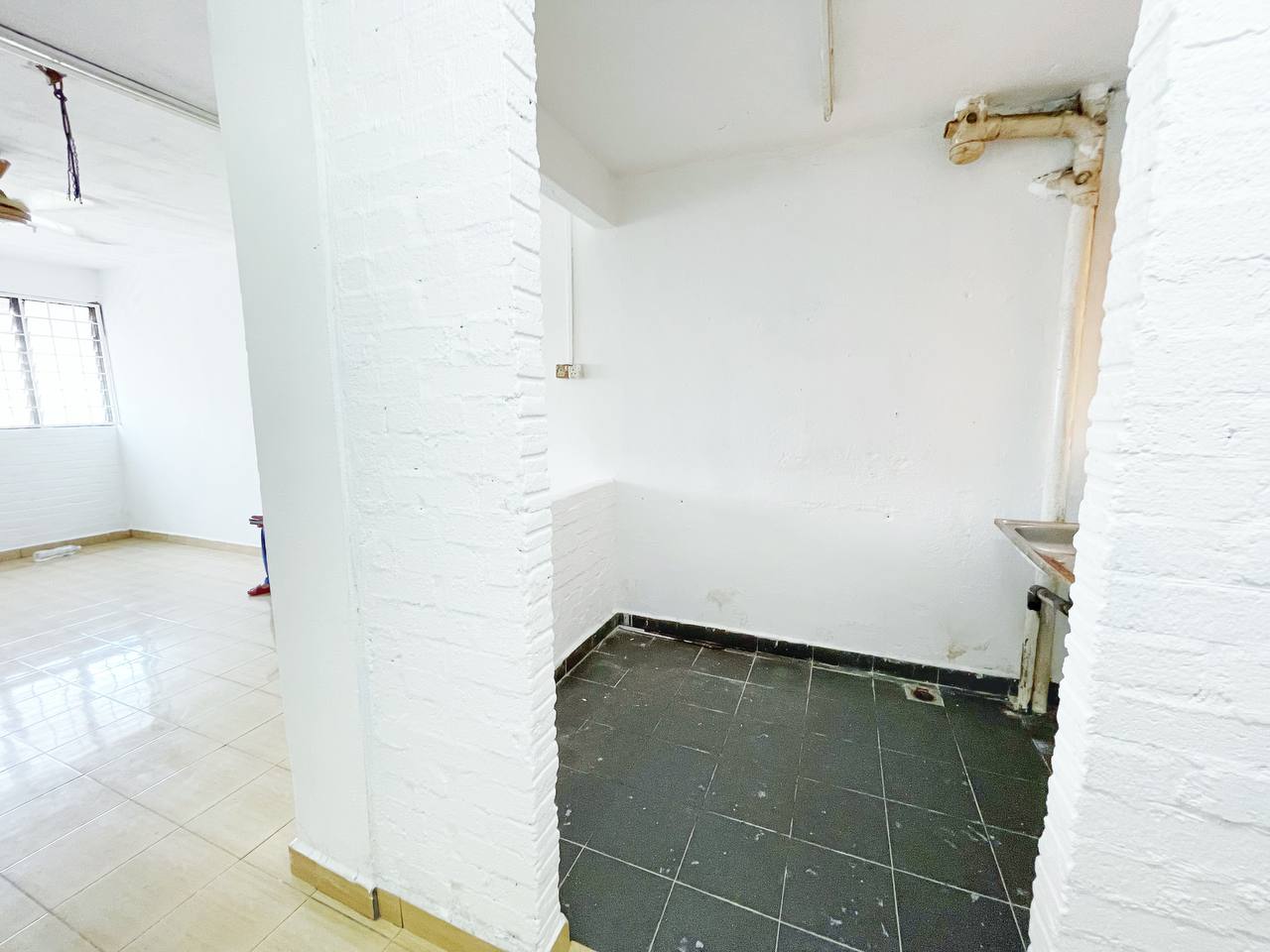 Fully Tiles New Paint Flat Taman Samudra Gombak - photo 12