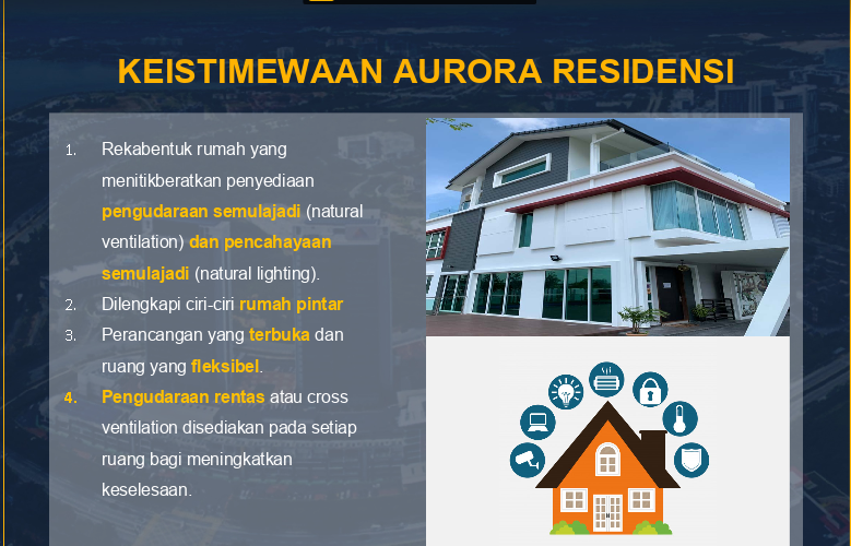 Aurora Residensi Cyberjaya 2 and 3 Storey Link