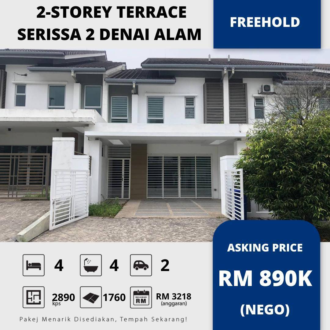 Serissa Terrace Denai Alam, Shah Alam, Selangor