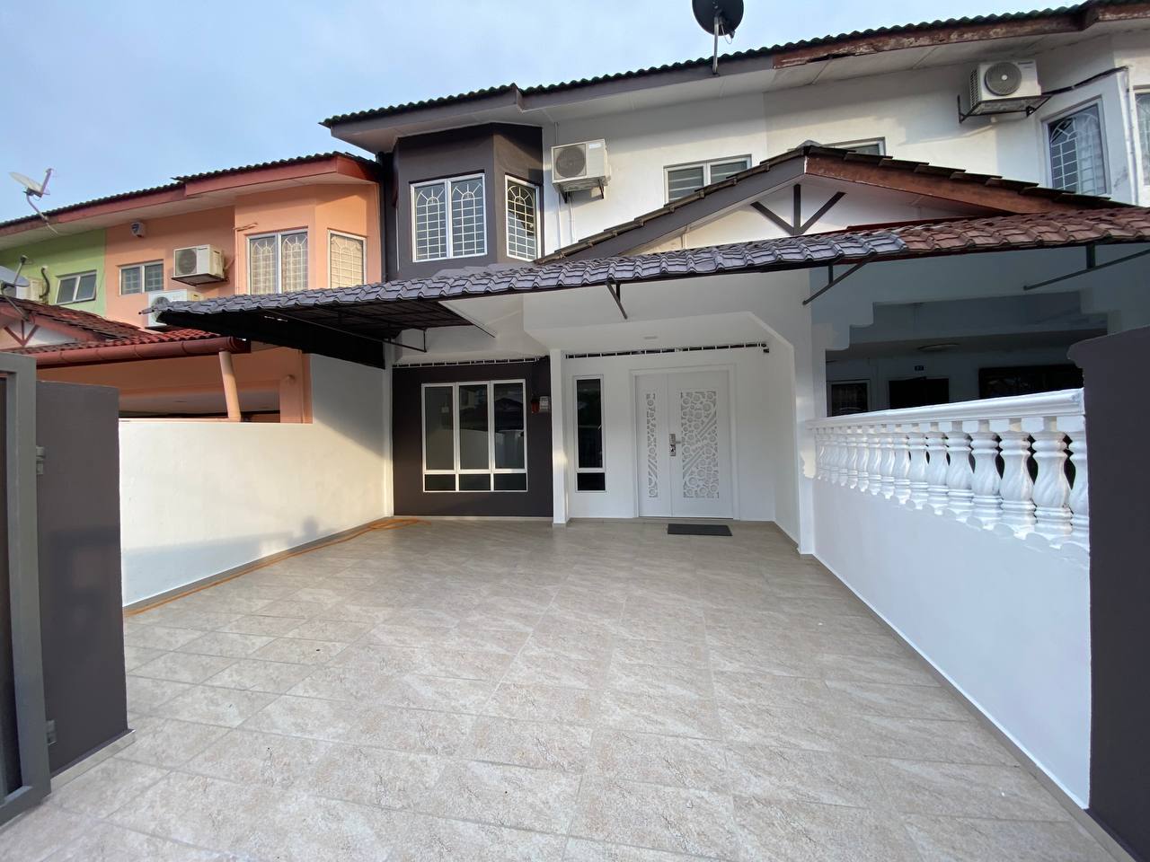 Double Storey Teres Taman Maju Satu Kajang For Sal
