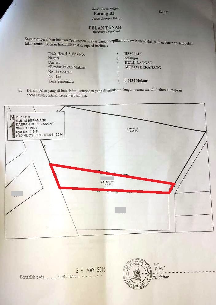Beranang Selangor Tanah Tepi Jalan Freehold - photo 7