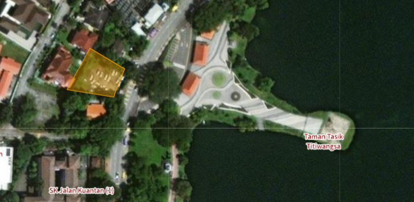 Land Taman Tasik Titiwangsa Facing Main Entrance - photo 5
