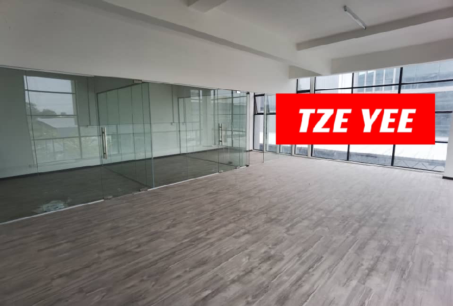 JURU NEAR BUKIT MINYAK 2.5 STY SEMI-D FACTORY WAREHOUSE FOR SALE 10,500SF CEILING HEIGHT 15FT - photo 3
