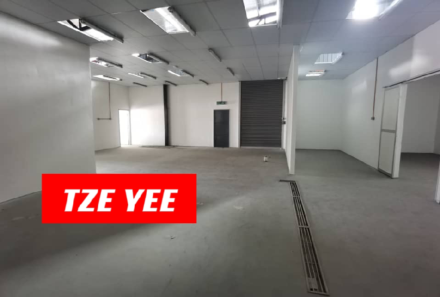 JURU NEAR BUKIT MINYAK 2.5 STY SEMI-D FACTORY WAREHOUSE FOR SALE 10,500SF CEILING HEIGHT 15FT - photo 6