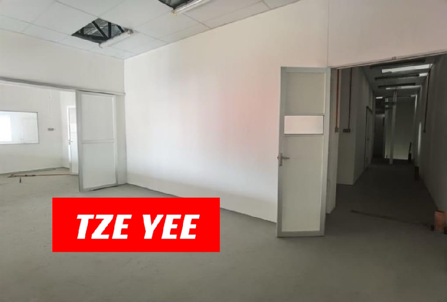 JURU NEAR BUKIT MINYAK 2.5 STY SEMI-D FACTORY WAREHOUSE FOR SALE 10,500SF CEILING HEIGHT 15FT - photo 7