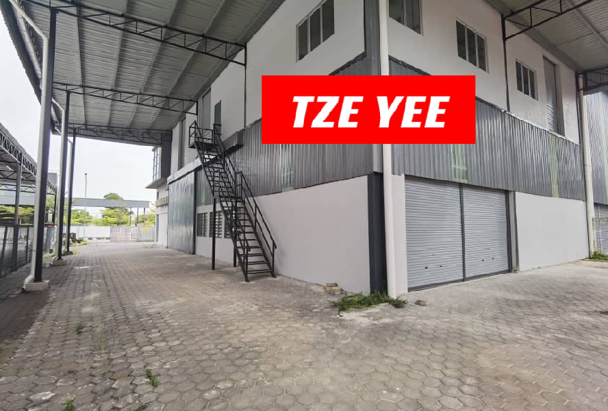 JURU NEAR BUKIT MINYAK 2.5 STY SEMI-D FACTORY WAREHOUSE FOR SALE 10,500SF CEILING HEIGHT 15FT - photo 9