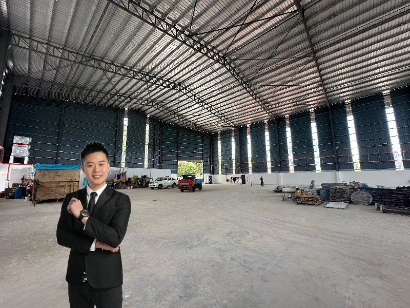 PERAI PRAI NEAR BUTTERWORTH DETACHED FACTORY WAREHOUSE FOR RENT 70ft CEILING HEIGHT  - photo 2