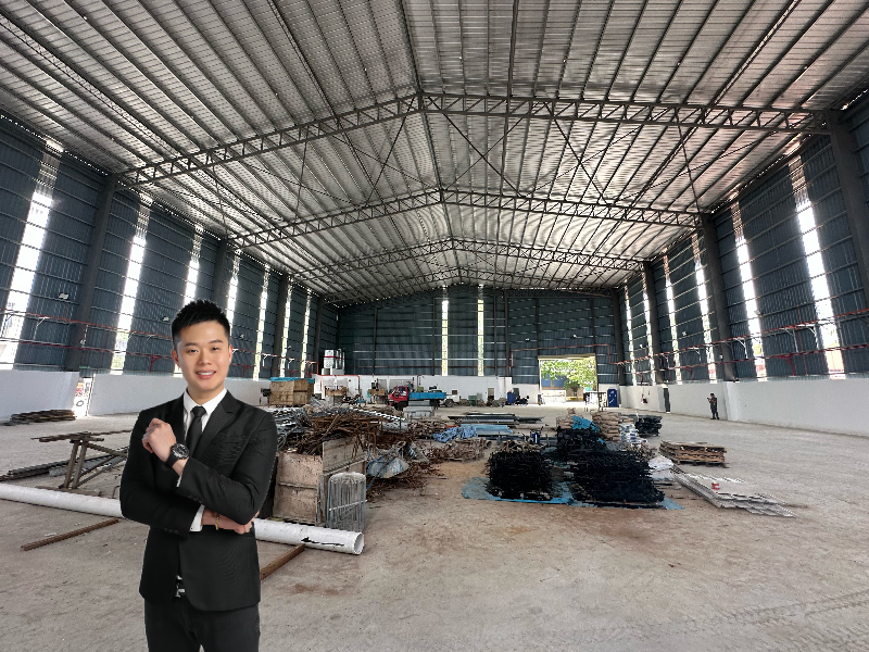 PERAI PRAI NEAR BUTTERWORTH DETACHED FACTORY WAREHOUSE FOR RENT 70ft CEILING HEIGHT  - photo 3