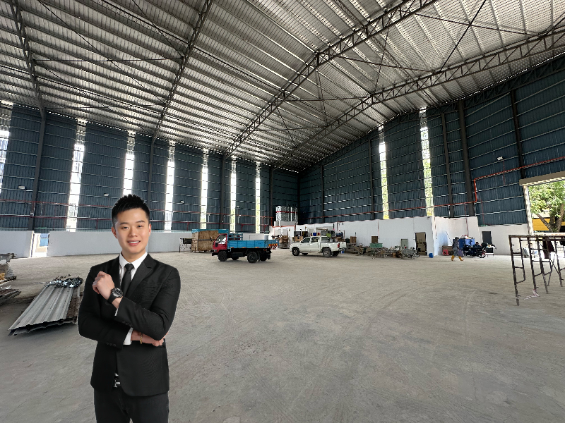 PERAI PRAI NEAR BUTTERWORTH DETACHED FACTORY WAREHOUSE FOR RENT 70ft CEILING HEIGHT  - photo 4