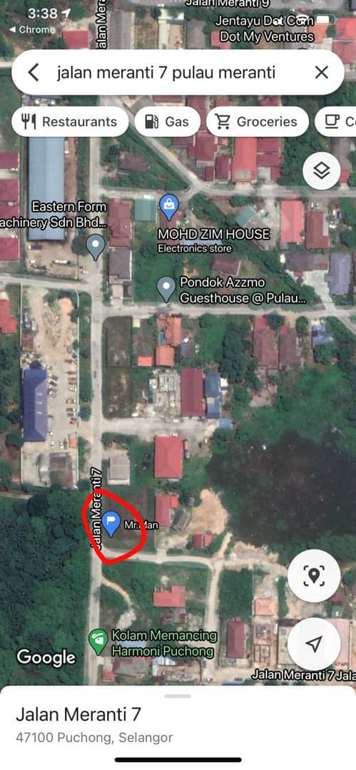 Bungalow Lot Pulau Meranti Puchong