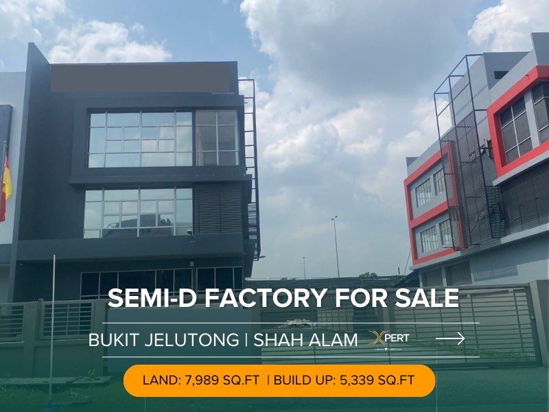 Semi D Factory iParc 1 Bukit Jelutong Shah Alam - photo 3