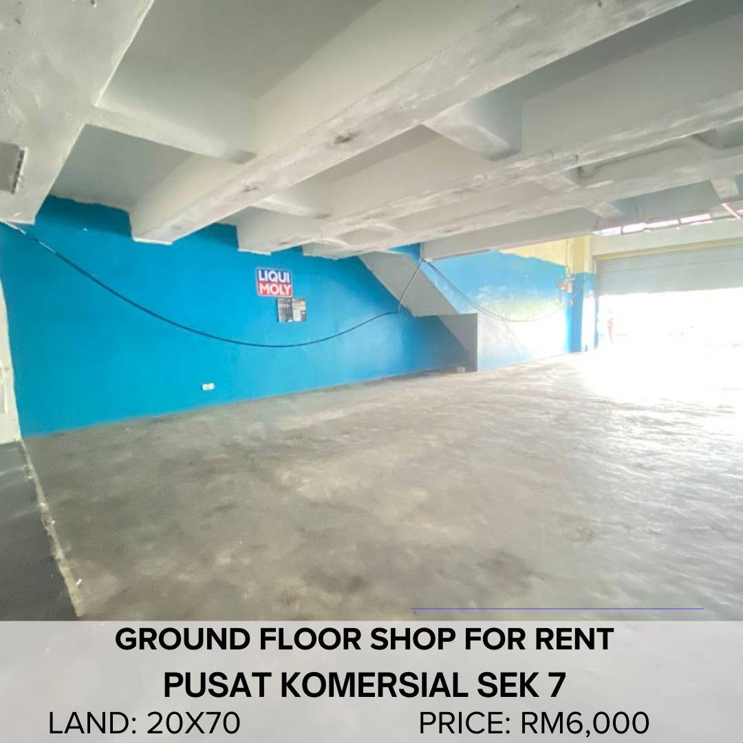 Ground Floor Shop Pusat Komersial Sek 7 by Emily - photo 4