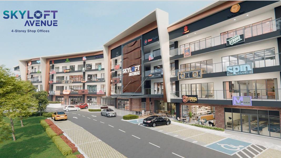 GFloor shoplot at Skyloft Avenue for rent by jb
