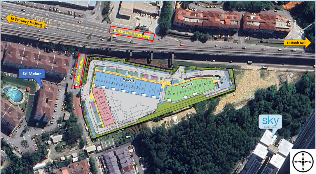 GFloor shoplot at Skyloft Avenue for rent by jb - photo 6