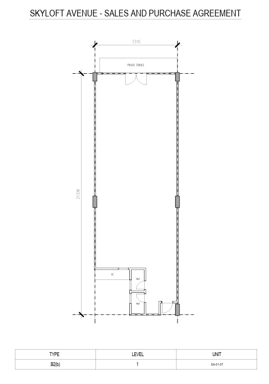 GFloor shoplot at Skyloft Avenue for rent by jb - photo 7
