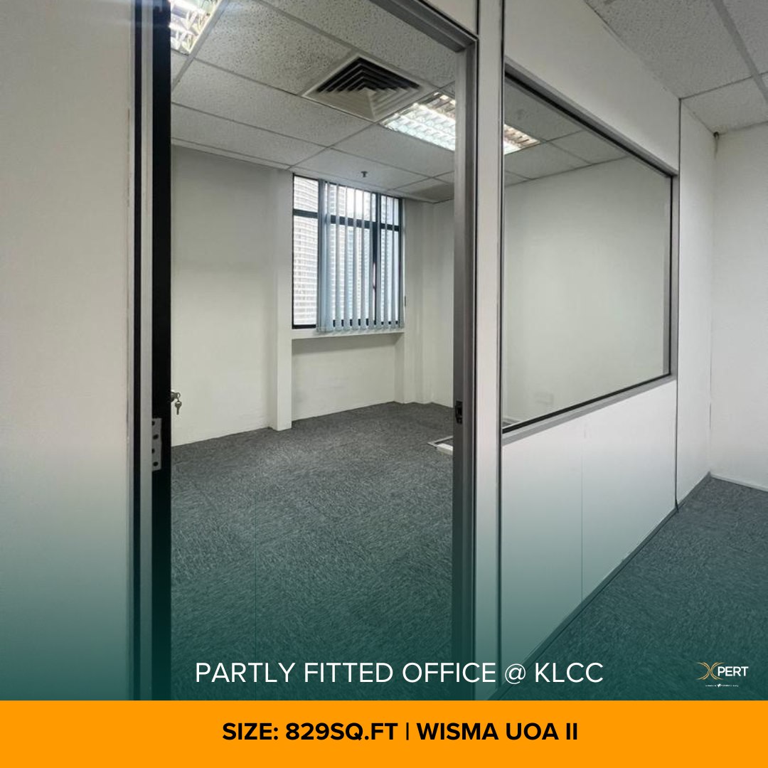 KLCC Partly Fitted Office for rent Wisma UOA II KL - photo 2