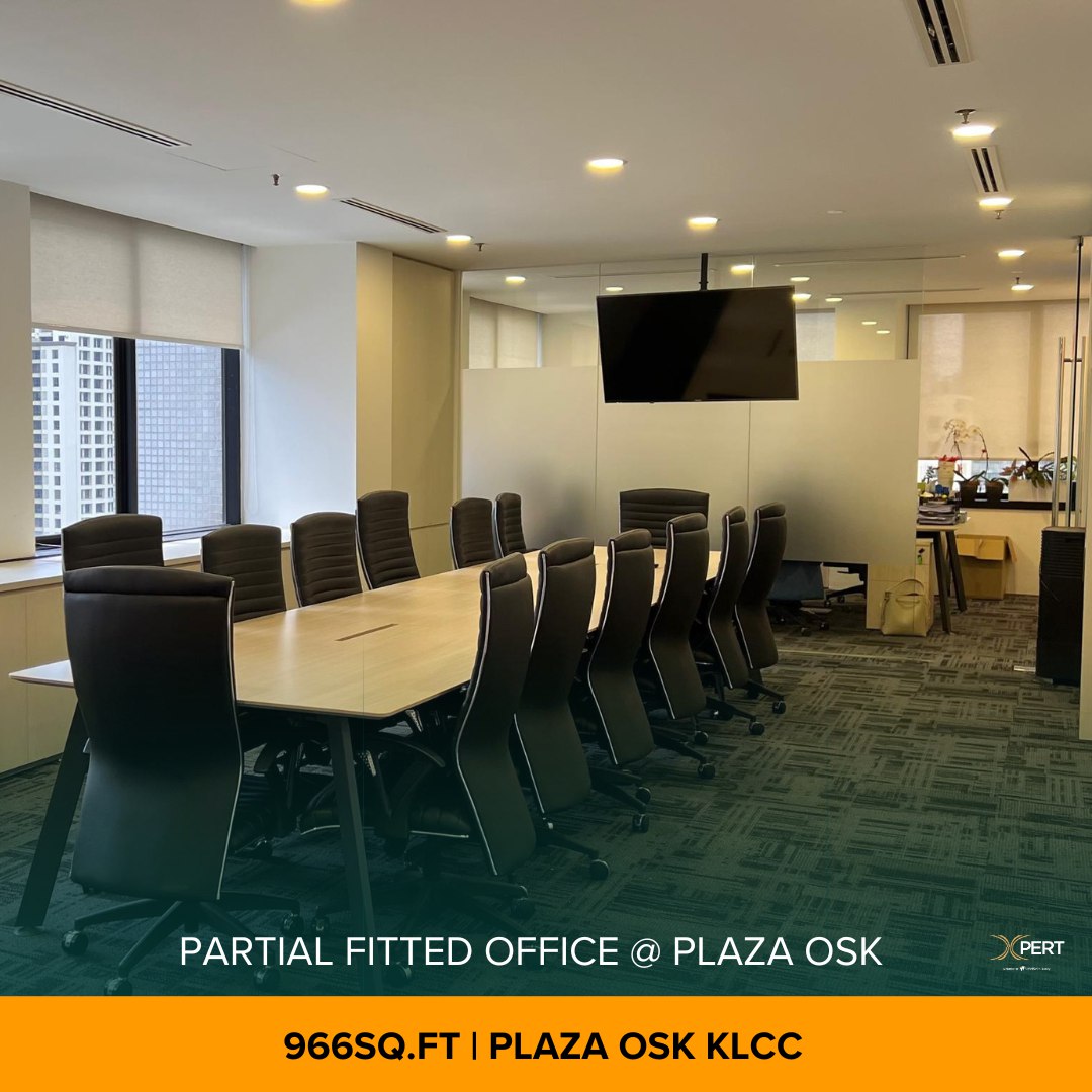 Y KLCC Partial Furnished Office Plaza OSK, KL City - photo 3