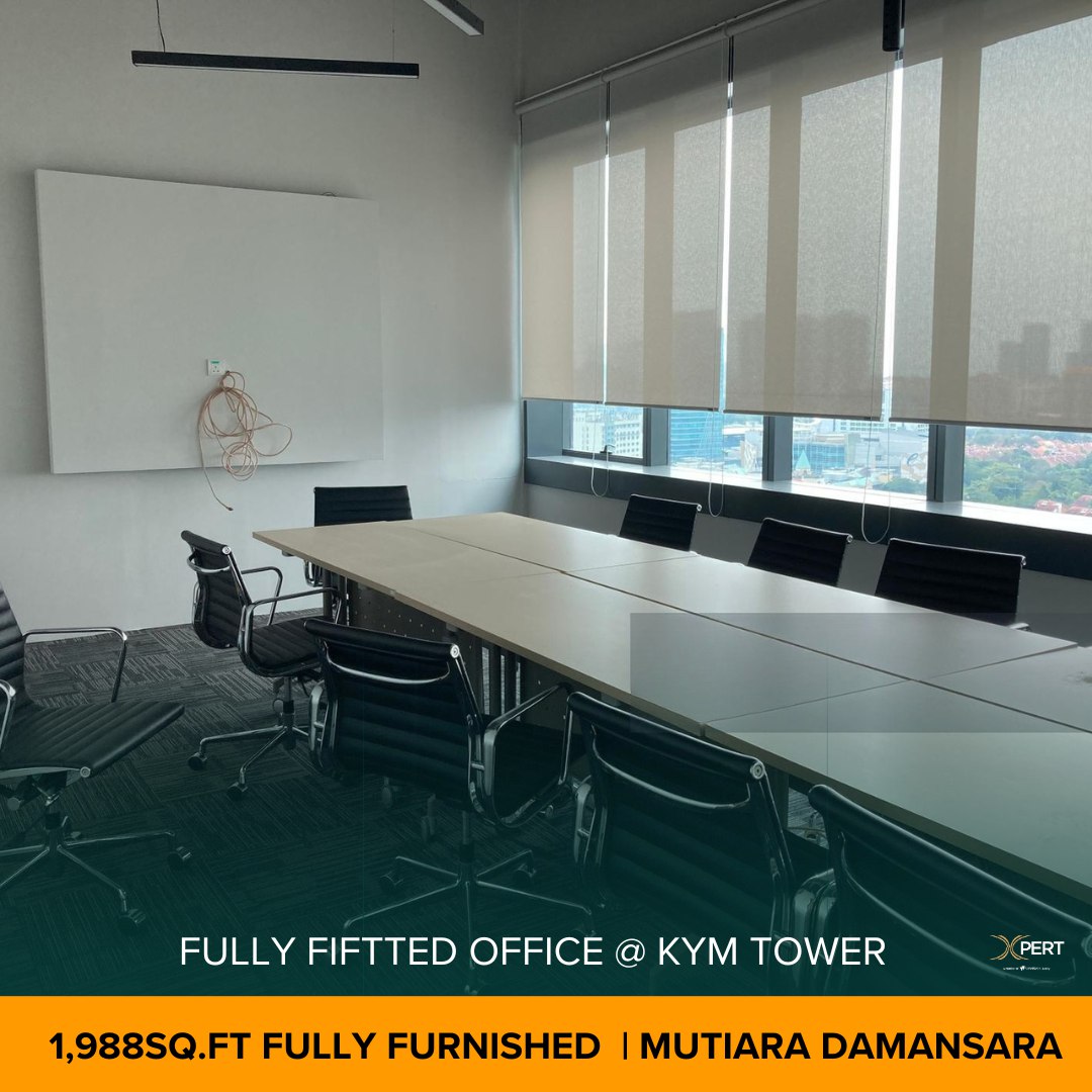 Y Fully Fitted Office KYM Tower Mutiara Damansara