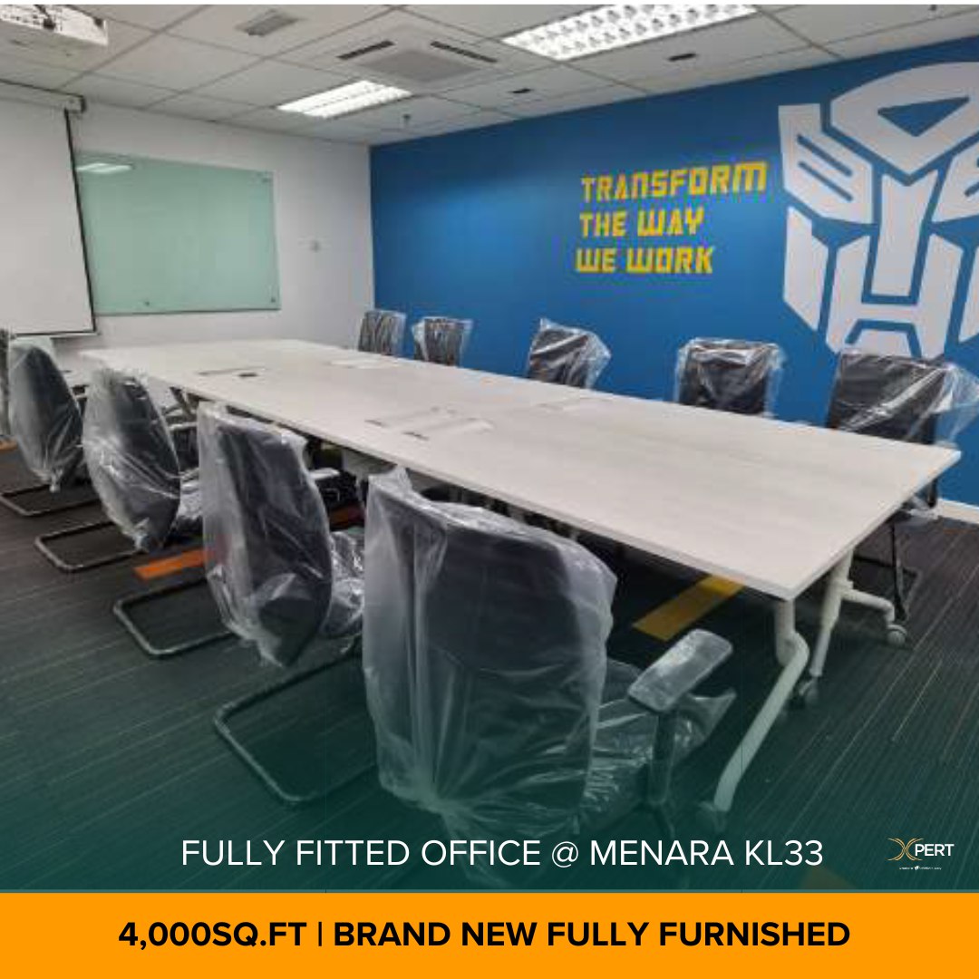 KL City Fully Fitted office for Rent Menara KL33 K - photo 3