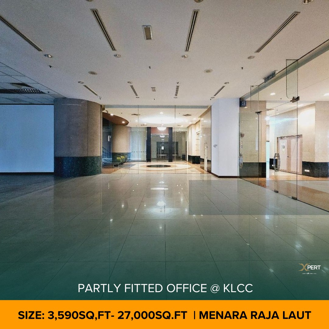 KLCC Partly Fitted Office Menara Raja Laut  KL Cit - photo 2